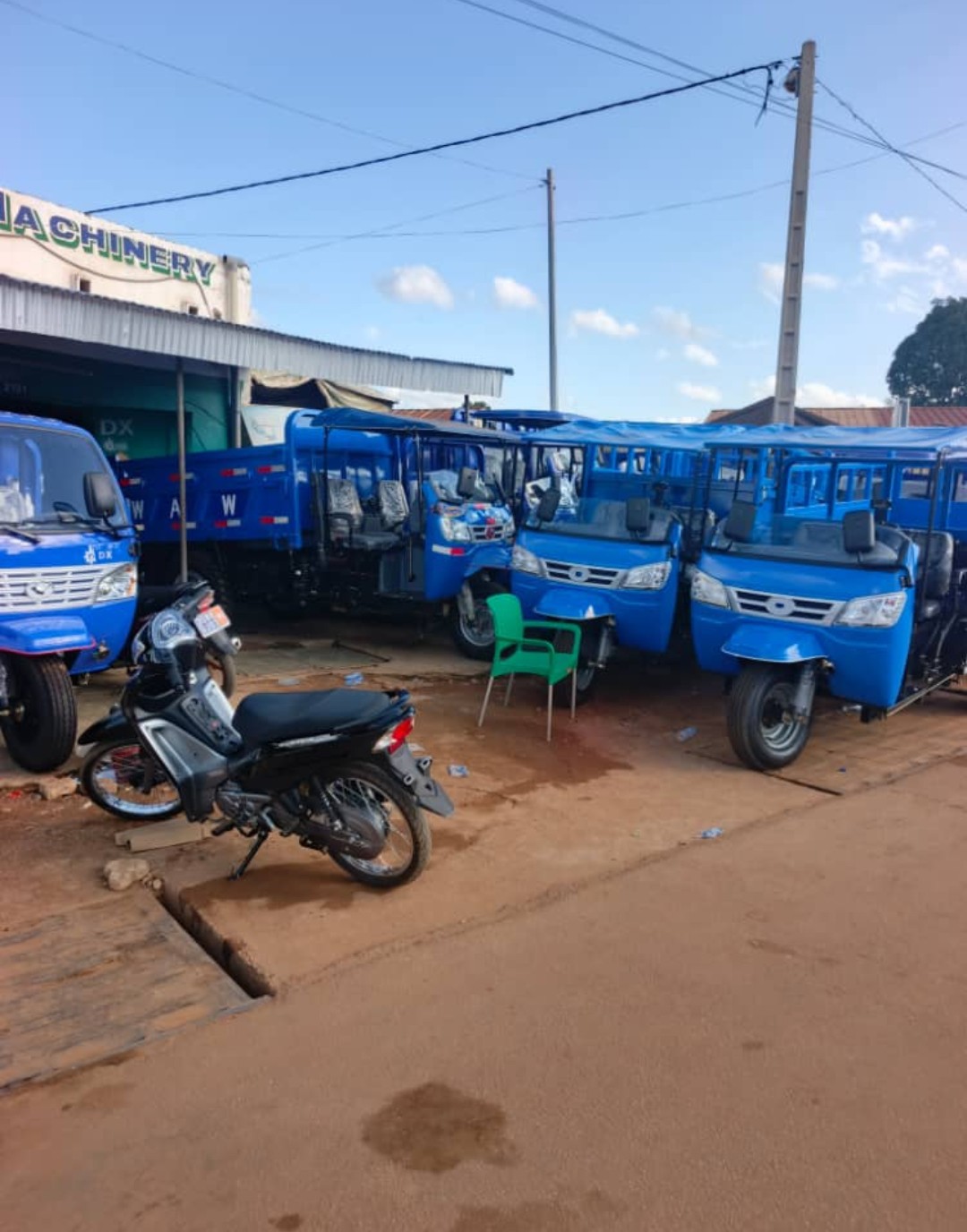 Balayages et jardinage